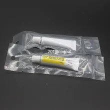 3 шт. x 5 г термопрокладки проводящая штукатурка для радиатора вязкий клей для чипа cpu GPU VGA ram светодиодный IC охладитель светодиодный радиатор охлаждения