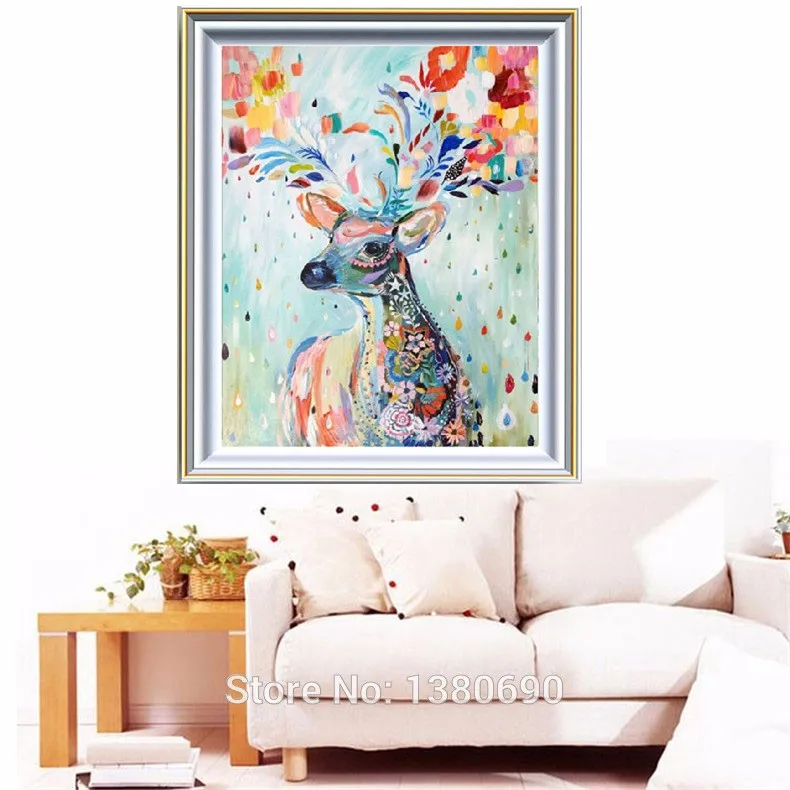 Forest-Sika-Deer-Needlework-5D-Diamond-Embroidery-Full-Rhinestone-Diamond-With-Picture-Home-Decor-Mosaic-DIY