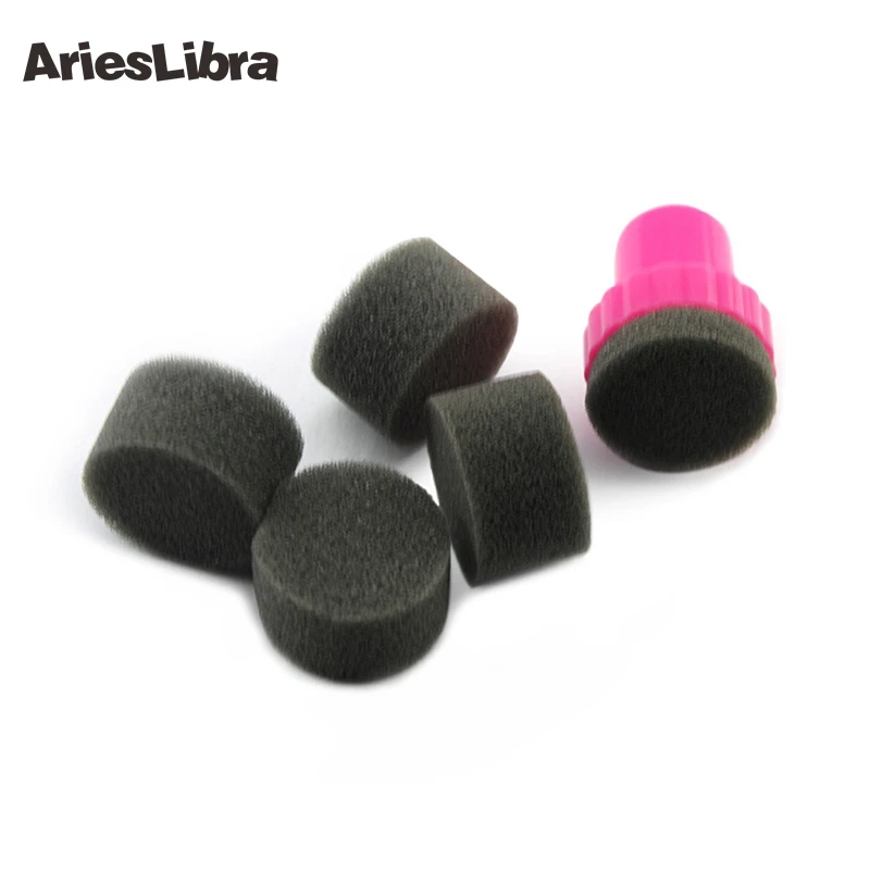 

AriesLibra Gradual Change Sponge Nail Art Kit Nail art Sponge Stamper for Nail Stamping Tool Nail Polish Printing Sponge Tool