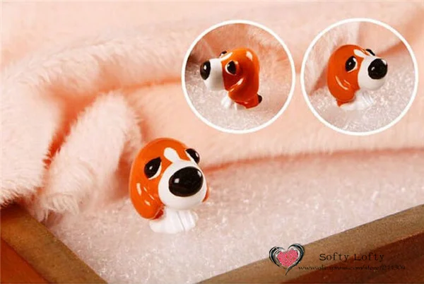 My Dogs Cartoon Animals Anti Dust Earphone Plugs - 4