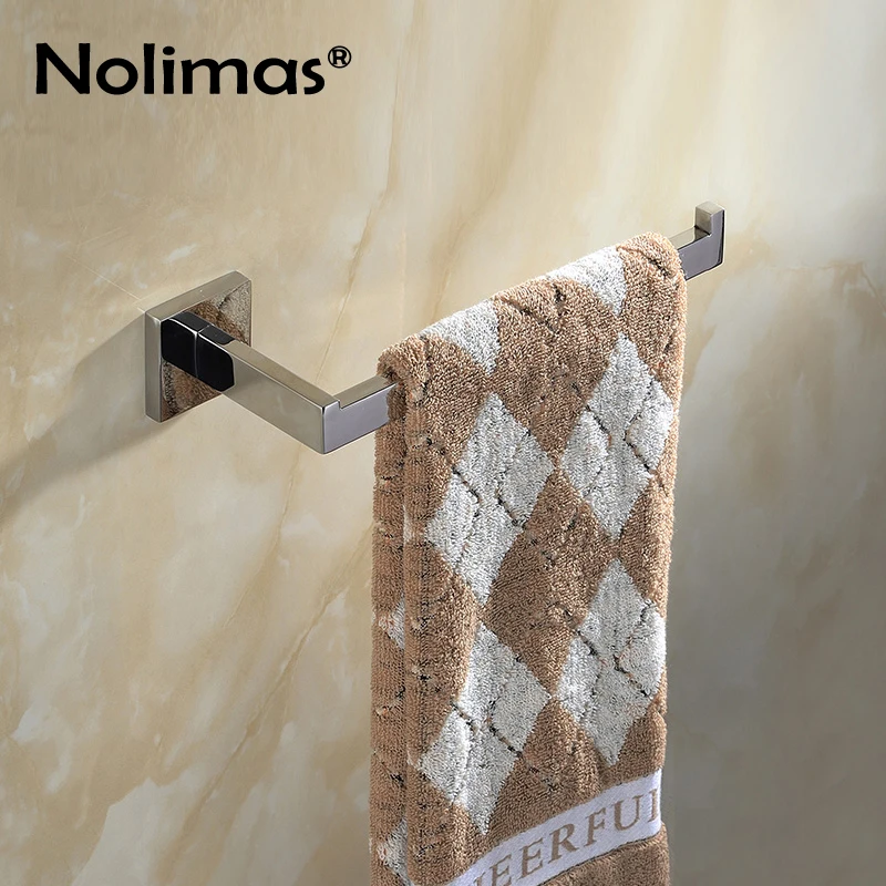 SUS 304 Stainless Steel Bathroom Accessories Set Robe Hook Towel Bar And Mirror Polished Toilet Paper Holder Clothes