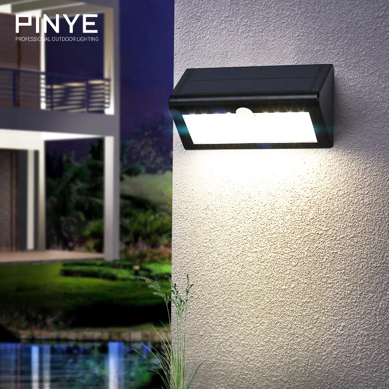 

PINYE Solar 38 PCS LED Beads Wall Lamp Waterproof Outdoor Lighting Light Emergency Modern Wall Lamp Energy Saving