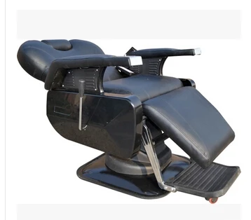 Massage chair, barber chair. Can put down can lift hairdressing chair. T - 5011 electric can be put down lift haircut chair hairdressing chair