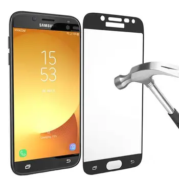 

30 Pcs/Lot 9H Premium Tempered Glass Full Coverage Screen Protector Protective Film for Samsung Galaxy J2 Pro 2018 250F/DS