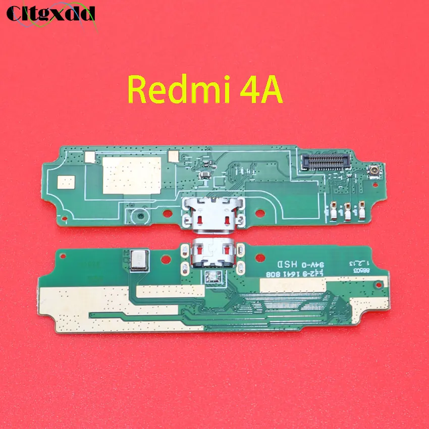 Cltgxdd микрофонный модуль+ USB плата с зарядным портом Flex кабель Разъем для Xiaomi Redmi 1 2 3 3S 4 4A 4X5 5plus 5A 6 6A S2 - Цвет: for redmi 4A