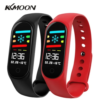 

KKMOON M3S Smart Wristband Men 0.96 Inch Color Screen Fitness Bracelet IP67 Waterproof Oxygen Blood Pressure Heart Rate Monitor