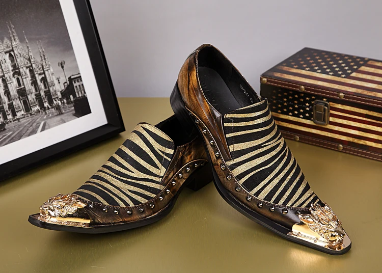 black and gold mens shoes