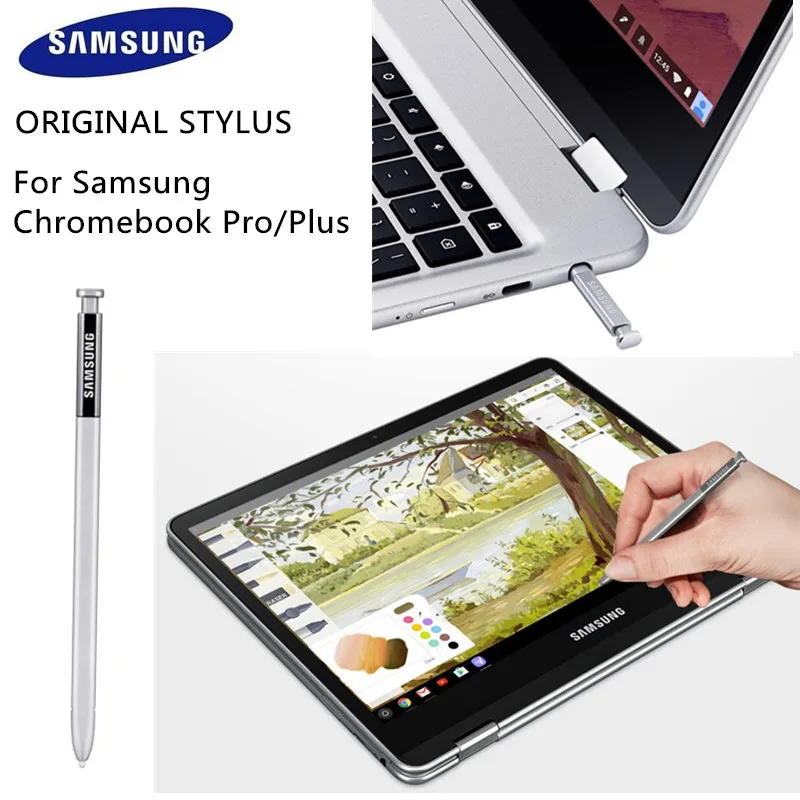 100% Original Samsung Stylus for Chromebook Plus Chromebook Pro Touch Pen Replaceme S pen Black Silver AA-PP1C9SS/US 100% Original Samsung Stylus for Chromebook Plus Chromebook Pro Touch Pen Replaceme S pen Black Silver AA-PP1C9SS/US