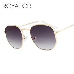 ROAYL девушка новый Для женщин Овальный полигон солнцезащитные очки Для мужчин модные Брендовая дизайнерская обувь ультра-легкий маленький