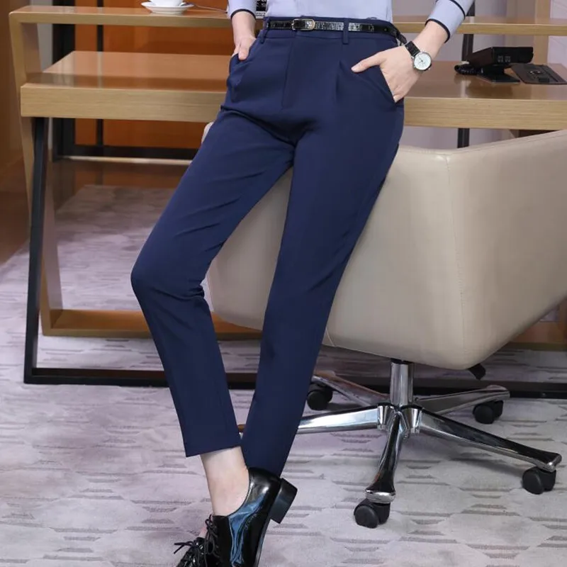 white pencil pants