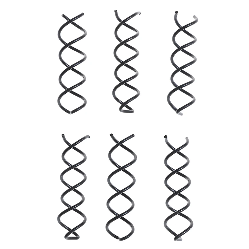 6Pcs Bobby Hairpins Hair Clip Twist Spiral Spin Screw Pin Hair Clip Twist Braiders Barrette Black Hairpins Hair Braider Styling 6Pcs Bobby Hairpins Hair Clip Twist Spiral Spin Screw Pin Hair Clip Twist Braiders Barrette Black Hairpins Hair Braider Styling