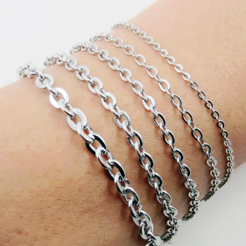 

Stainless Steel Cross O Chain Bracelet, Women Bracelet,Cute Jewelry Accessories
