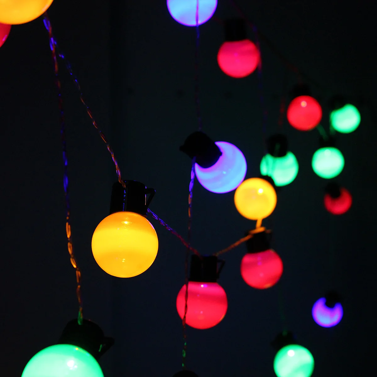 

10m 38 Balls LED String Fairy Lights Party Wedding Outdoor Lamp Waterproof