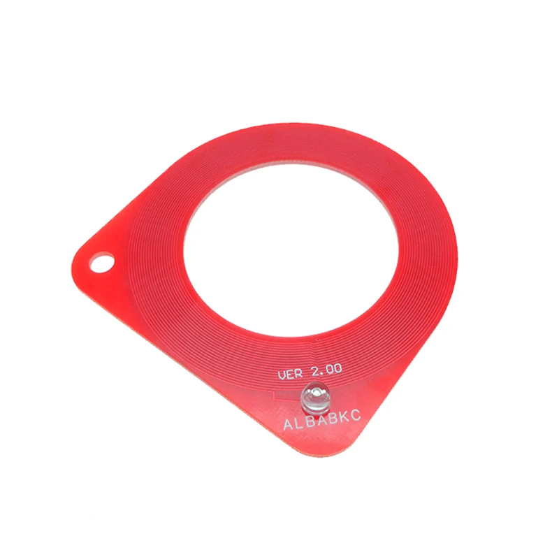 

ALBABKC Car Key Detection Coil Auto IMMO Immobiliser Signal Detection For Check If The Anti-Theft Communication Is Normal RED
