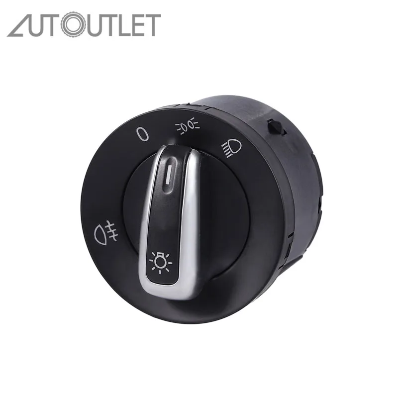 AUTOUTLET Head Light Control Switch Sensor Modular For 221624812684 3C8941431B Light switch headlight-0