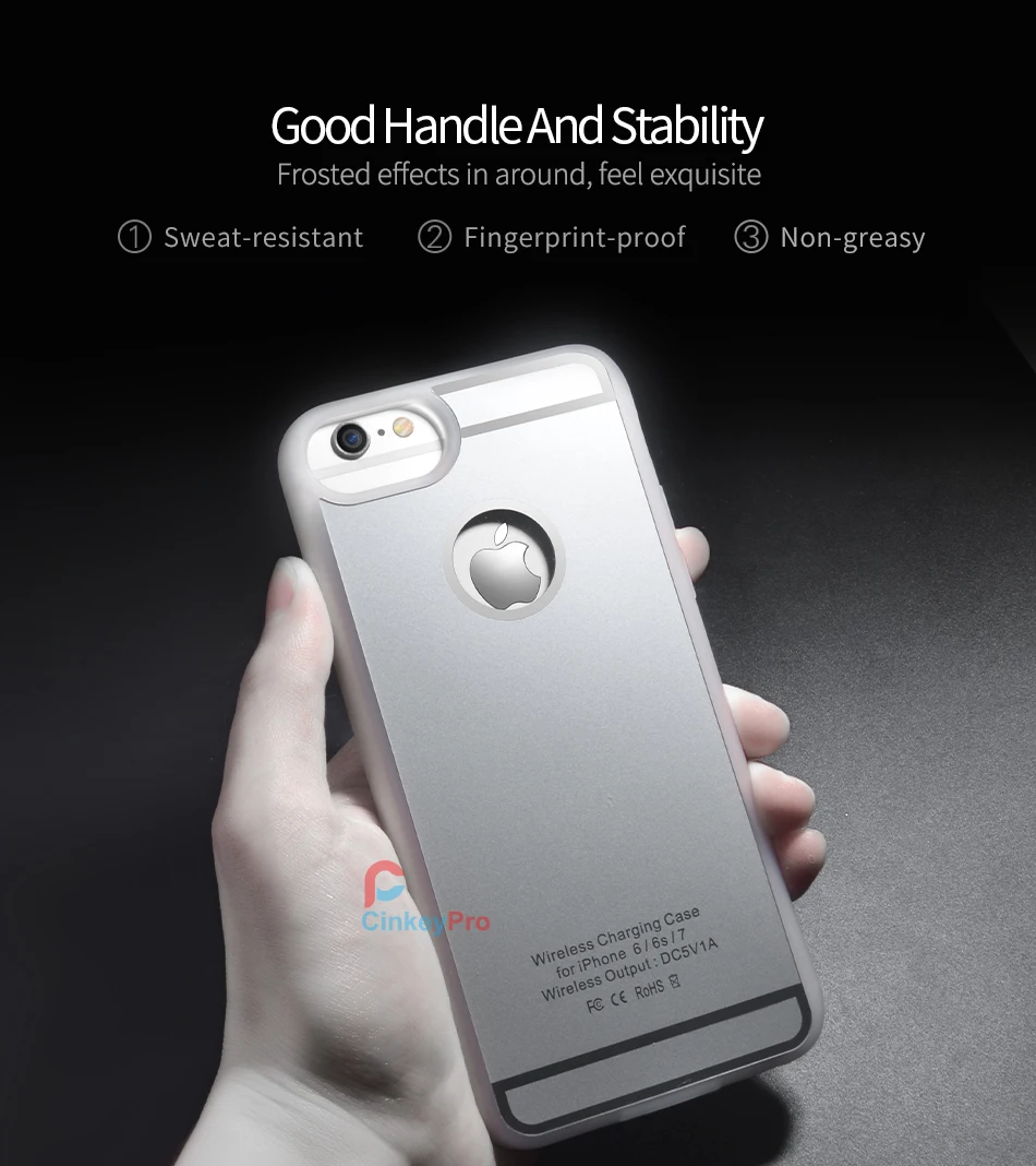 QI Wireless Charger Receiver Case 4