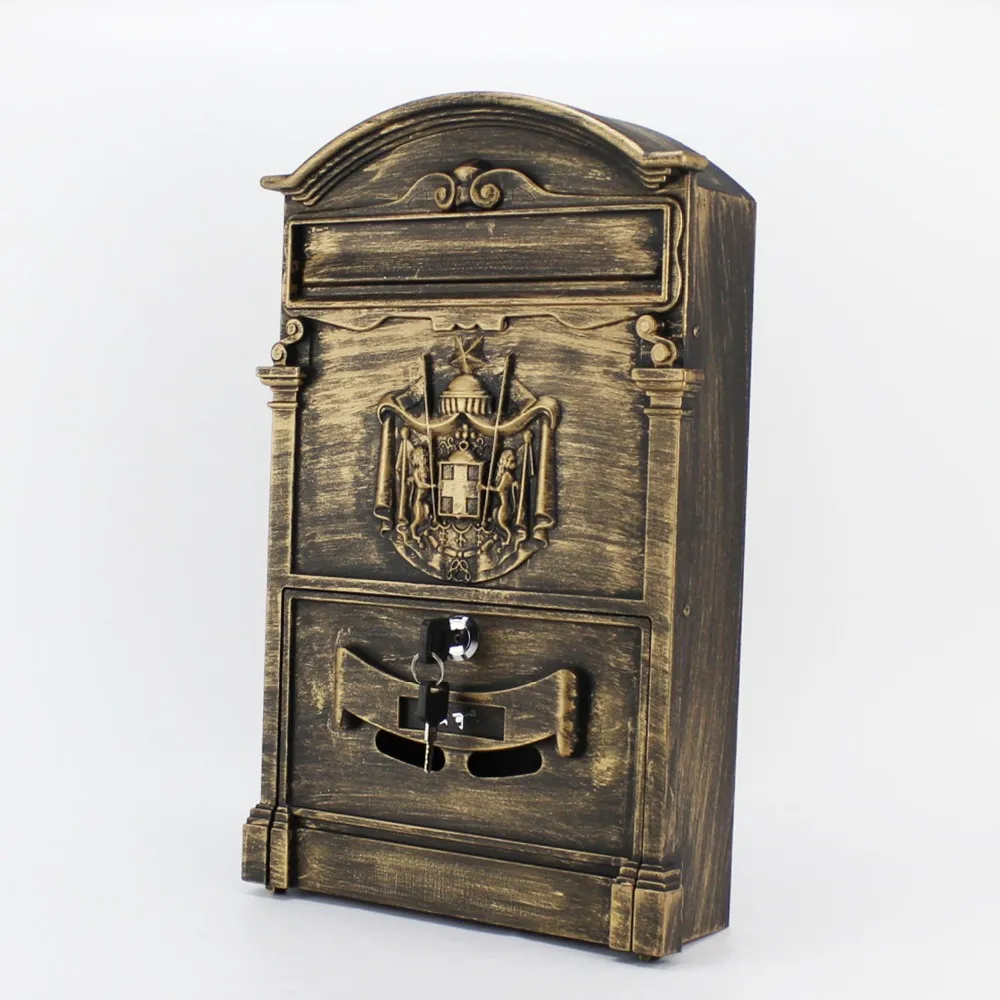 Popular Vintage Mailboxes-Buy Cheap Vintage Mailboxes lots from  interior decor design ideas, interior design plans, interior design modern, interior decor pics, and interior design inspiration Vintage Cast Iron Mailbox 1000 x 1000
