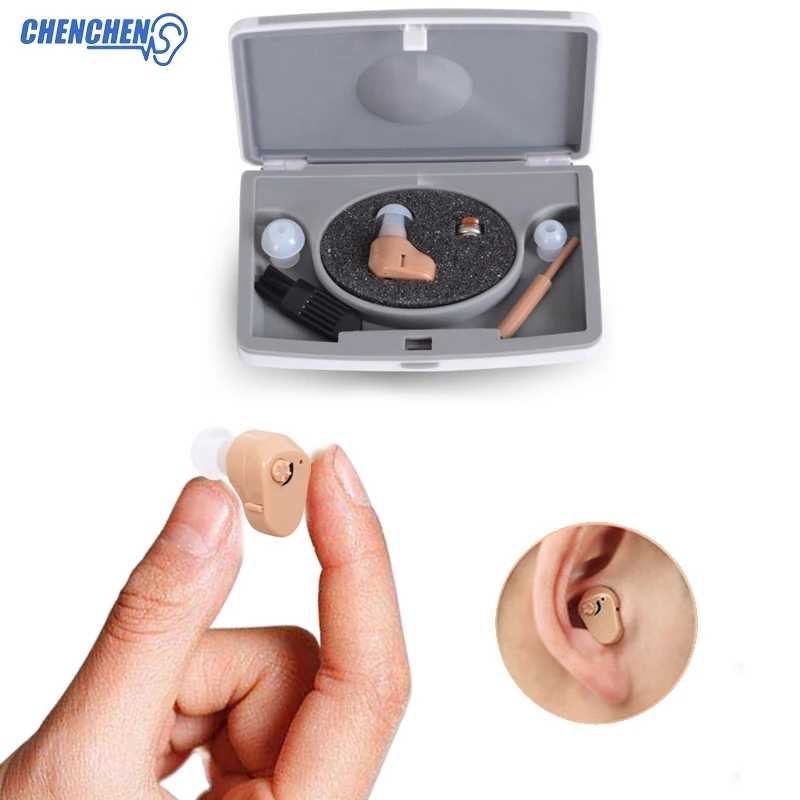 

Hearing AID for Hearing Loss Elderly Deaf Full Digital Circuitry CIC Sound Amplifier Hearing AIDS In The Ear Hear Assistance