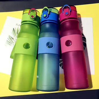 

650ml Plastic Water Bottle with Straw Protable BPA Free Drink Bottles Gym Sport Drinking Bottle for Kids Adults
