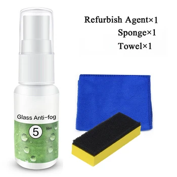 

For Glass Anti-fog Driving Maintenance Sponge Towel Window Refurbishment