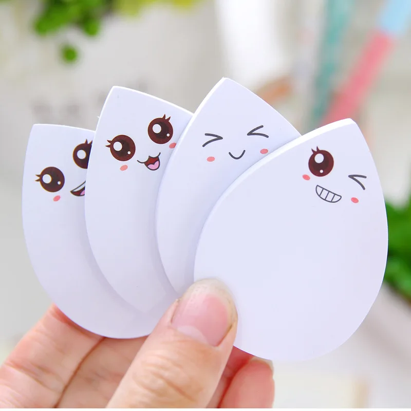

Creative Cute Water Droplets Sticky Note Posted Notes Message Paper Memo pad