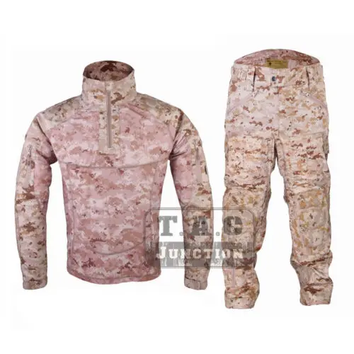 

Emerson All Weather Combat BDU Uniform Set Suit EmersonGear Tactical Camouflage Shirt & Pants Airsoft Military Hunting Clothing