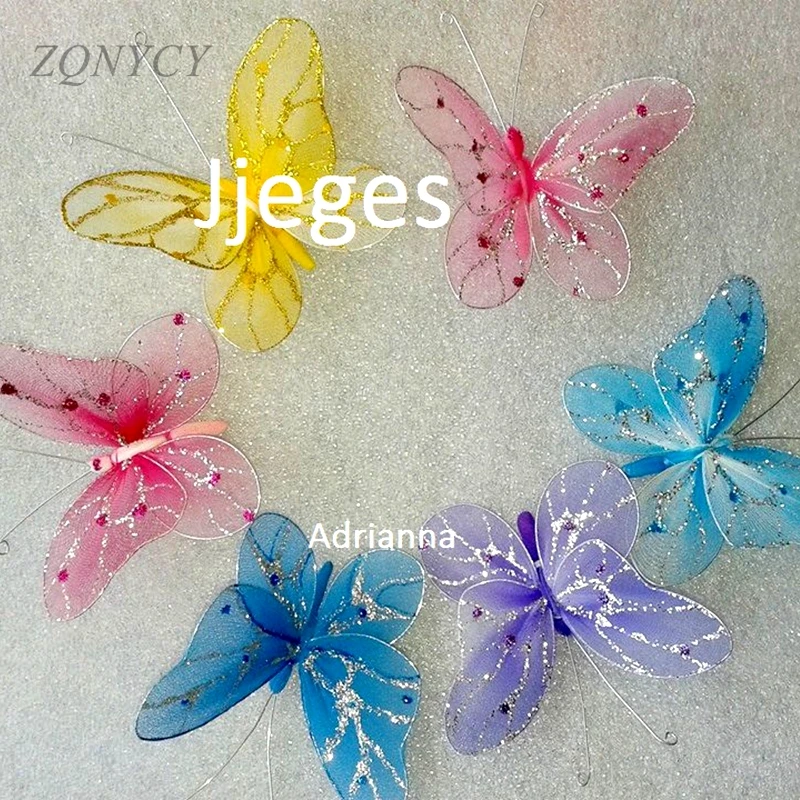 5PCS Tensile Nylon Stocking Flower DIY Flower Making Material Handmade Craft Wedding Party Handmade Crafts DIY Wreath Supplies