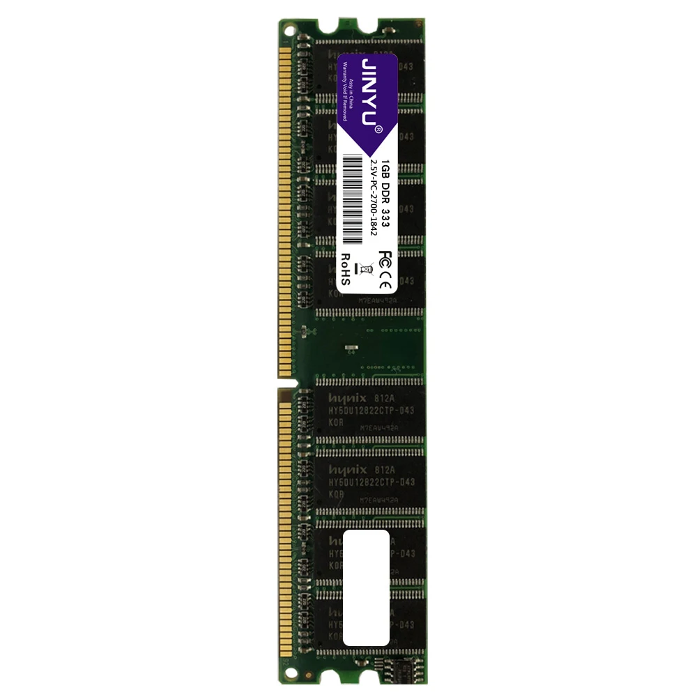 Jinyu Ddr 1G 184Pin ОЗУ компьютера памяти для материнской платы Amd