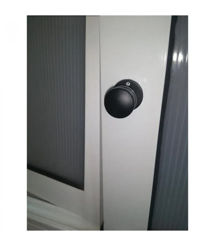 FERPASA PASADOR SEGURO CORREDERA/PERSIANA NEGRO 2UDS ESPARRAGOS