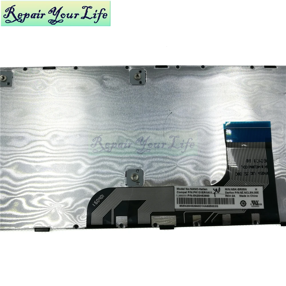  Repair You Life Laptop keyboard For Lenovo for Ideapad 100-15IBY 100-15IB B50-10 Italian IT layout 