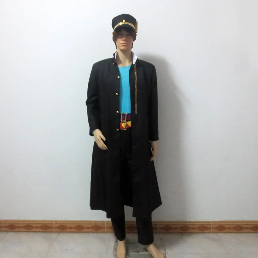 

JoJo's Bizarre Adventure Kujo Jotaro Christmas Party Halloween Uniform Outfit Cosplay Costume Customize Any Size