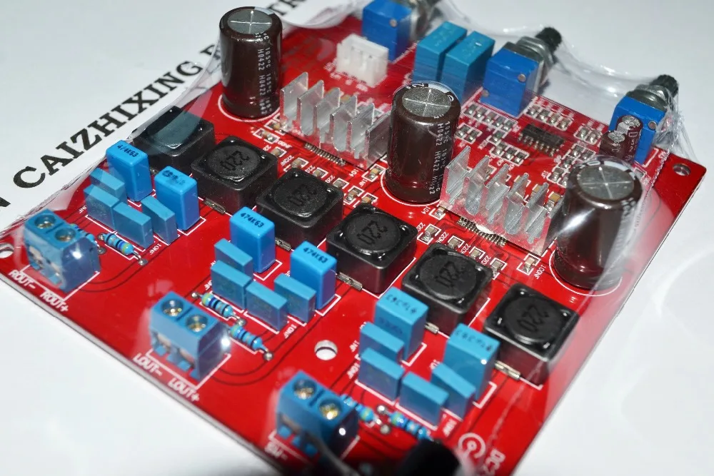 Плата цифрового усилителя TPA3116 2 1 (100 Вт + 50 Вт) сабвуфер|digital amplifier board|subwoofer 100wsubwoofer