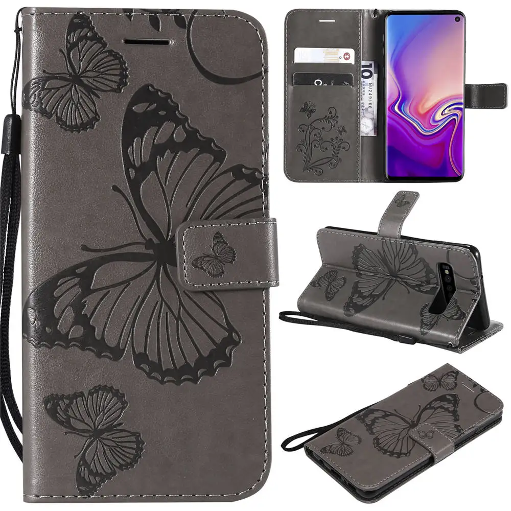 3D кожаный чехол для samsung Galaxy S10 S10E S9 S8 Plus, чехол-книжка с бумажником, чехол для телефона s для samsung Galaxy S8 S9 S10 Plus, чехол - Цвет: 7