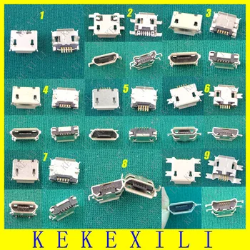 

10 models 300 pcs mini micro usb jack socket 5p 5 pins mini usb connector for HTC Lenovo ZTE...mobile phone tablet pc mid