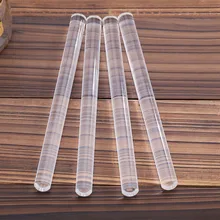 Новинка 1 шт. Мини акриловая Скалка помадка ролик длина 6," Диаметр 0,52" выпечка грубая глина пицца паста ролик антипригарный