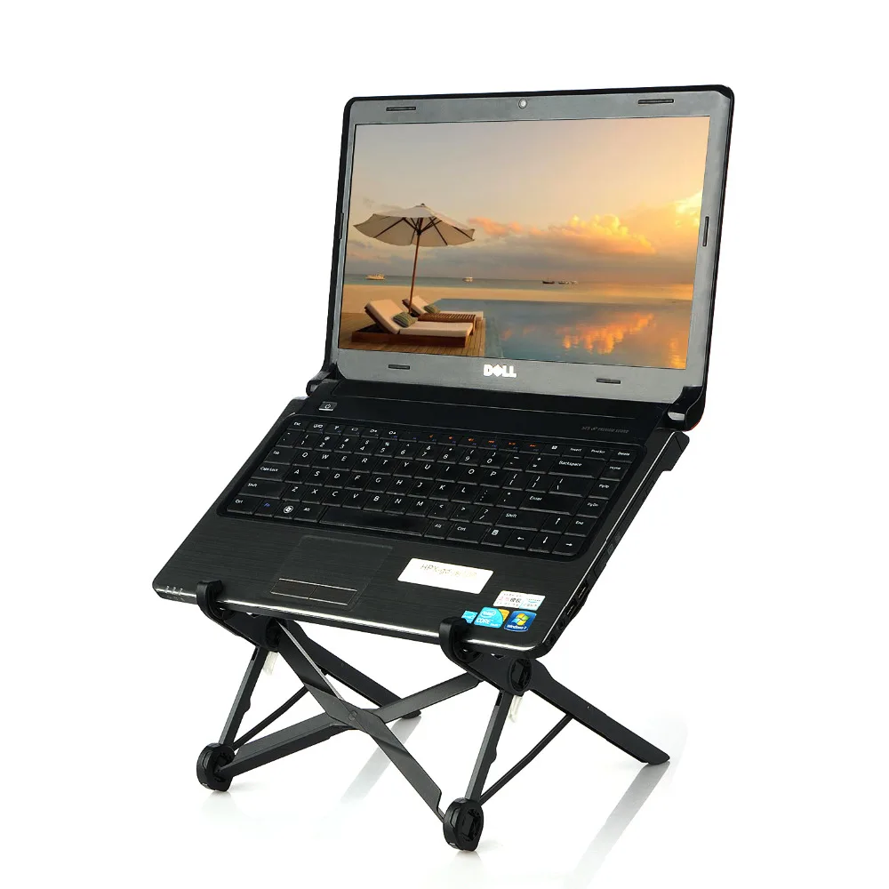 

Foldable Laptop Stand Lapdesk Height Adjustable Office Laptop Notebook PC Ergonomic Folding Laptop Holder for Travel P20