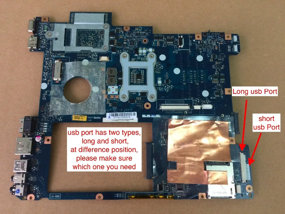 Оригинальная материнская плата для ноутбука Lenovo Y570 PIQY1 LA 6882P Rev 2 0 с Nvidia N12P GT1 A1 | Материнские платы -32822565047