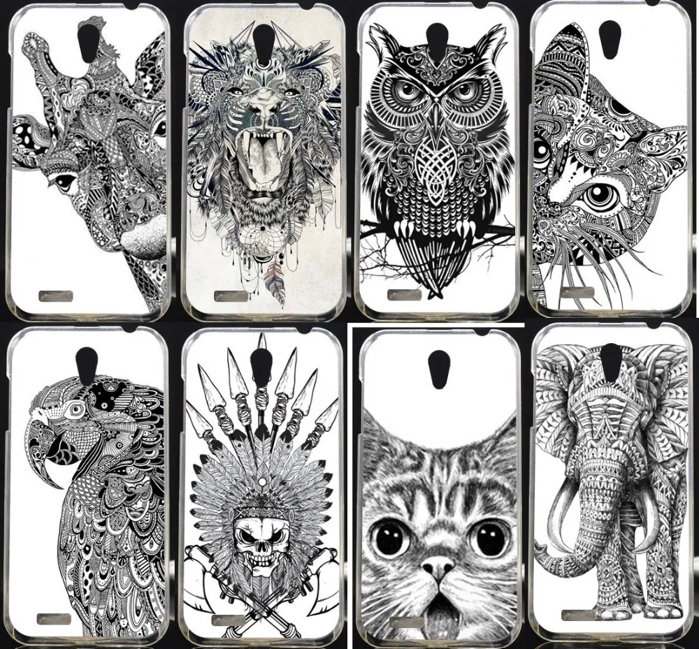 Prezzo di fabbrica per il caso di lenovo A859 modello colorato disegno gatto cane elefante FAI DA TE Personalizzato di sostegno di caso per lenovo a859 in