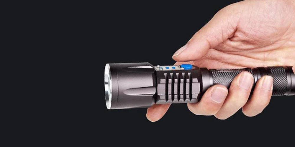 mini USB charging torch