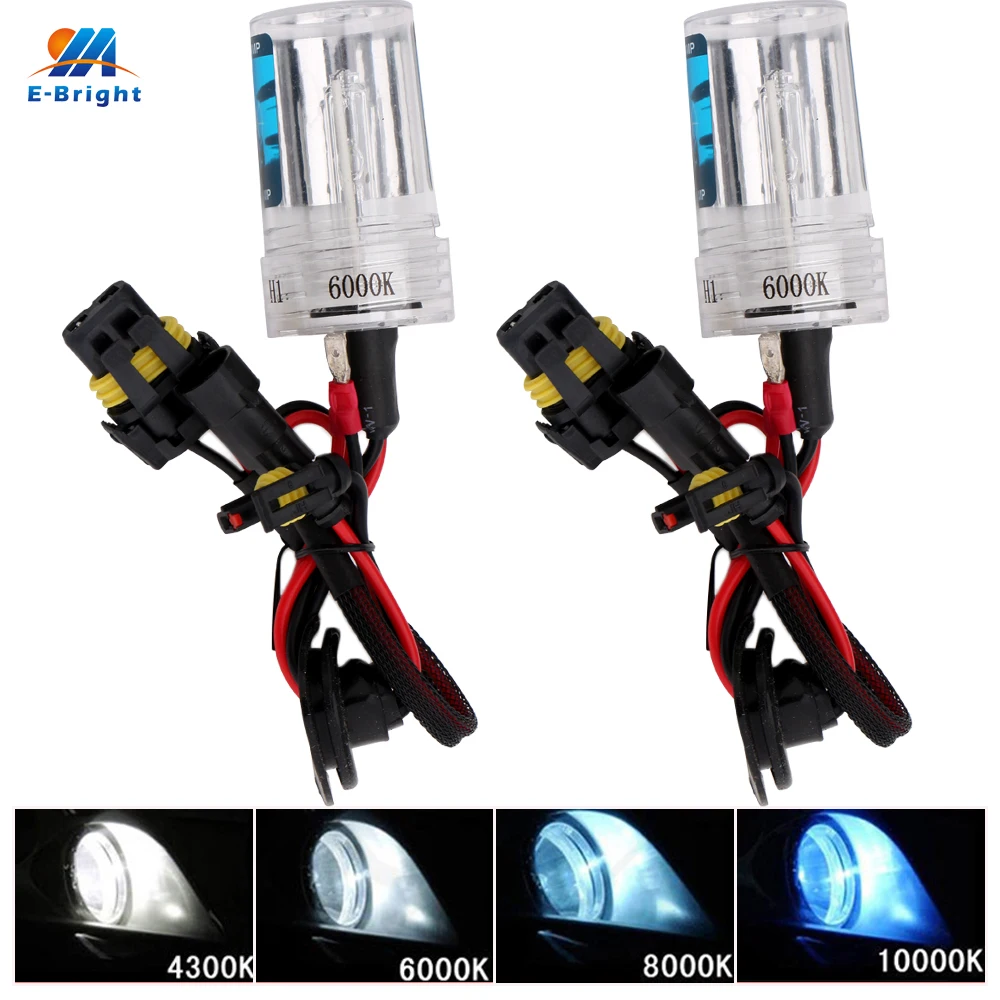YM E Bright Car Xenon Lights H1 AC 12V 35W HID Headlight Bulbs Fog