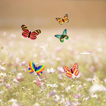 

LED Night Light Lamp Night Lights Colorful Changing Butterfly Home Room Party Desk Wall Decor Kids Bedroom Decals