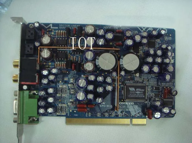 (Б/у) оригинальный для onкио WAVIO SE-150 PCI HiFi Professional звуковая карта
