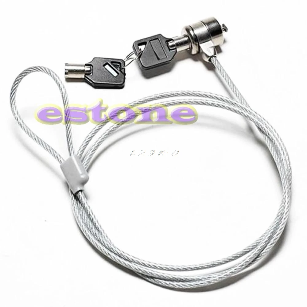 High Quality Notebook Laptop Computer Lock Security Security China Cable Chain With 2 Key Brand New