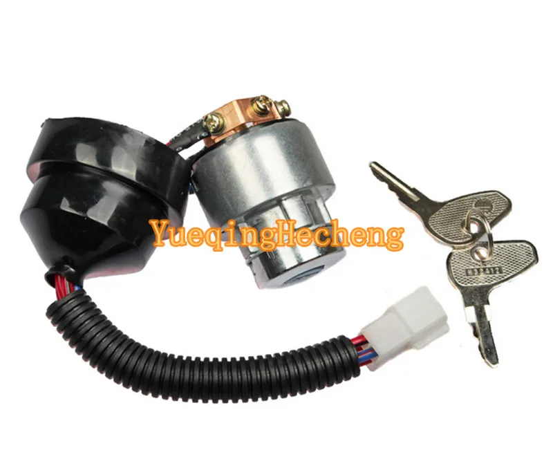 Переключатель зажигания TC02031820 замок для Kubota L2800F L4400F MX5000F TC020 31820 зажигания|Детали