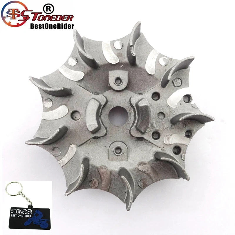 

STONEDER Minimoto Recoil Pull Starter Light Weight Flywheel For 47cc 49cc Engine Pocket Bike Mini Moto Kids Dirt Quad ATV