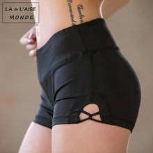 Плотно облегающие Высокая талия Горячие фитнес спортивные шорты для йоги женские леггинсы Короткие Плюс Размер тренировки Спортивная одежда для зала для спортивной одежды