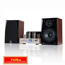 Hypersound AV/SP2030 80 Вт 6P15/6N2/LM1875T электронный ламповый усилитель мощности с деревянными динамиками 3 в 1