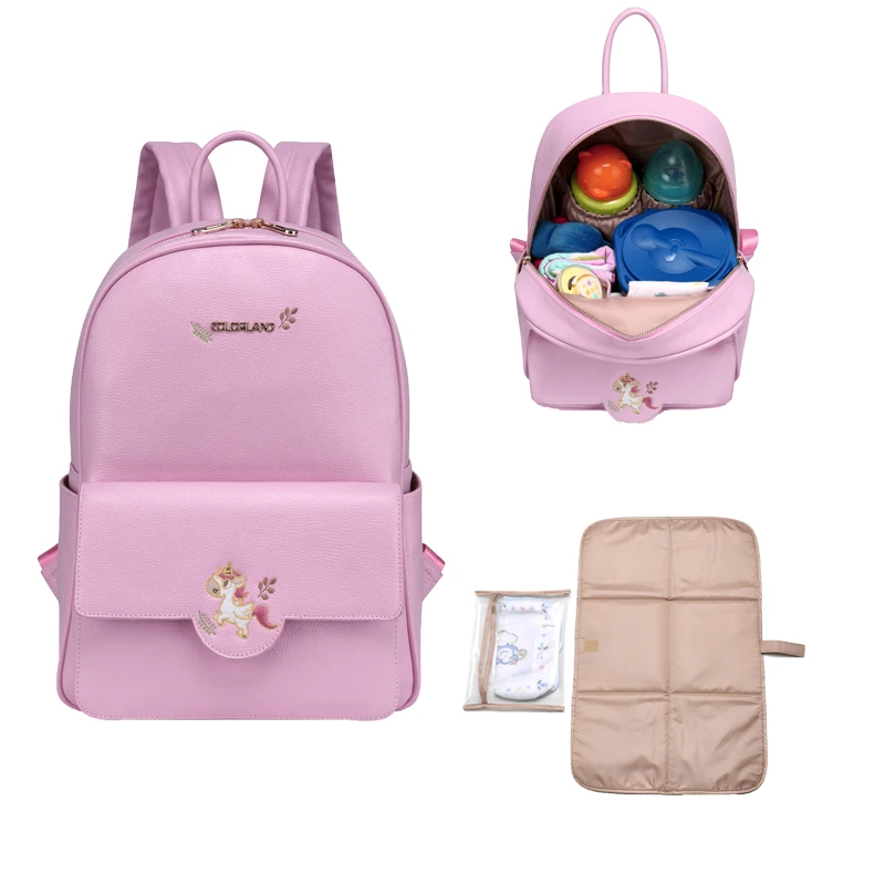 

Waterproof Land Maternity Diaper Bag For Stroller Large Capacity Baby Bag Travel Backopack Nappy Baby Care Nursing Bag For Mom