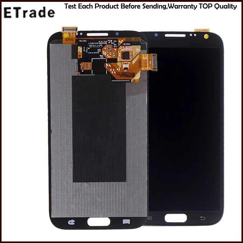

NEW ORIGINAL 5.5'' Super AMOLED LCD Display For Samsung Galaxy Note 2 N7100 LCD Display With Touch Screen Digitizer Assembly