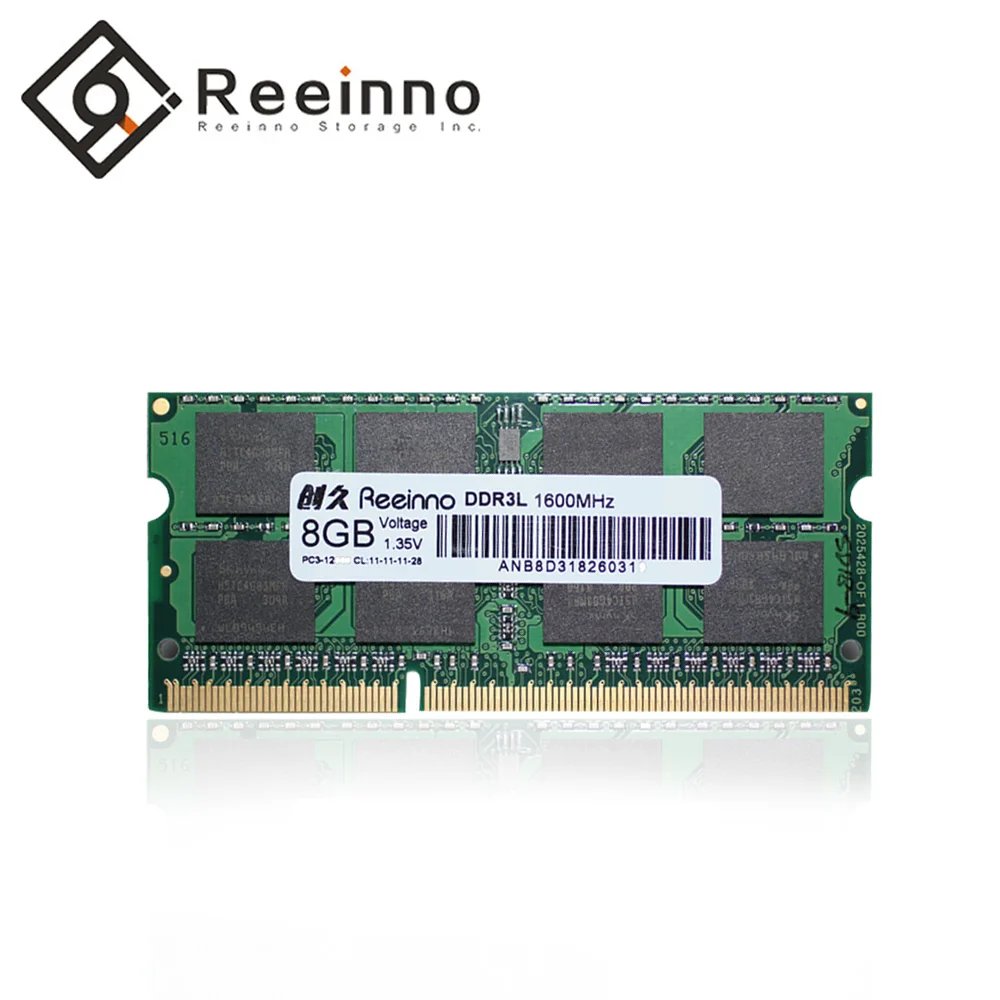 Оперативная память eeinno ddr3 8 Гб 1600 МГц 1,35 в NON-ECC 12800 МБ/с./с 204pin пожизненная гарантия Одиночная Память ОЗУ ноутбук Прямая поставка с фабрики